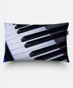 Подушка прямокутна Клавиши фортепиано. Piano keys
