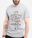 Чоловіча футболка Любовь и собака