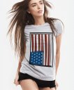 Жіноча футболка USA America