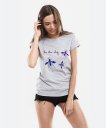 Жіноча футболка Летающие насекомые
