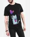 Чоловіча футболка Пепельный кот