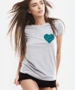 Жіноча футболка С морем в сердце