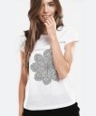 Жіноча футболка Monochrome mandala 