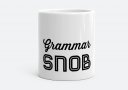 Чашка Grammar snob