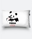 Подушка прямокутна Панда -love
