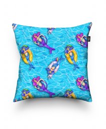 Подушка квадратна Lazy mermaids
