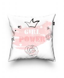 Подушка квадратна Girl Power Blush 