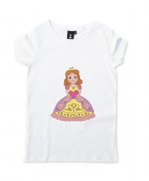 Жіноча футболка Little princess with a heart
