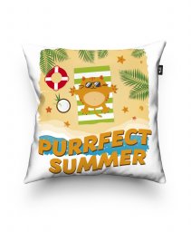 Подушка квадратна Purrfect Summer