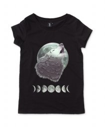 Жіноча футболка Call of the full moon