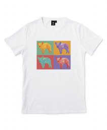 Чоловіча футболка polygon colorfuf piggies