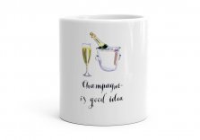 Чашка Champagne is good idea