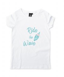 Жіноча футболка Ride the Wave