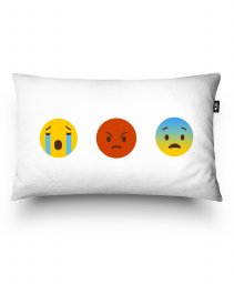 Подушка прямокутна bad luck emoji