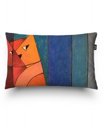 Подушка прямокутна Рыжий кот