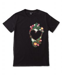 Чоловіча футболка Любящие цветы