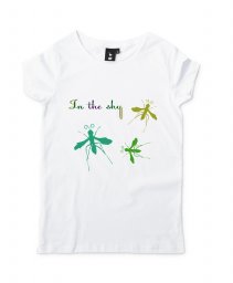 Жіноча футболка Летающие насекомые 2