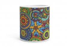 Чашка Colorful mandala 