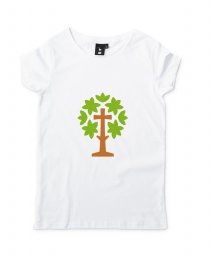 Жіноча футболка Крест-дерево