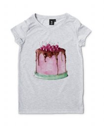 Жіноча футболка Сладкий торт