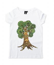 Жіноча футболка Colorful tree 