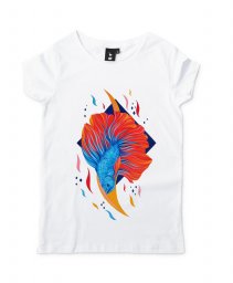 Жіноча футболка Siamese fighting fish