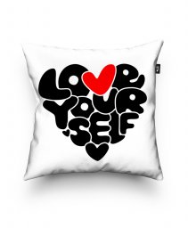 Подушка квадратна Love Yourself 3