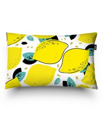 Подушка прямокутна лимончик