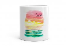 Чашка Море на закате