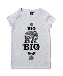 Жіноча футболка Big Heart