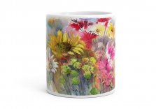 Чашка Подсолнух и полевые цветы