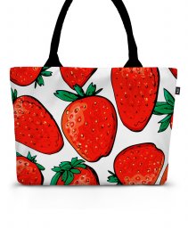 Шопер strawberrys pattern