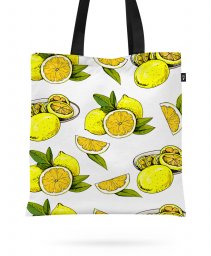 Авоська Pattern of ripe lemons