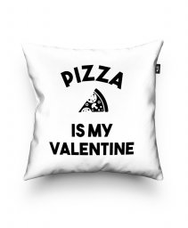 Подушка квадратна Pizza is my valentine
