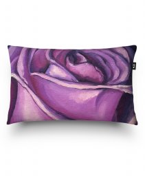 Подушка прямокутна Фиолетовая роза
