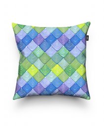 Подушка квадратна Geometric pastel pattern