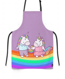 Фартух Unicorns on the Rainbow