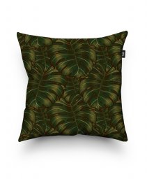 Подушка квадратна Тропические листья