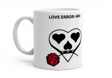 Чашка LOVE ERROR: 404