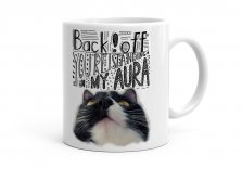 Чашка Смешной кот с фразой