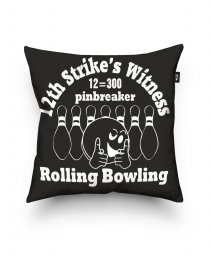 Подушка квадратна Rolling Bowling (pinbreaker) w