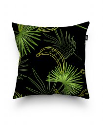 Подушка квадратна Тропические пальмовые листья