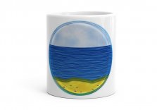 Чашка Пляж и море