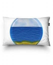 Подушка прямокутна Пляж и море