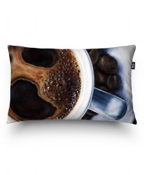 Подушка прямокутна Кофе