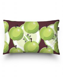 Подушка прямокутна  яблука