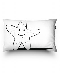 Подушка прямокутна Смайлик - морская звезда