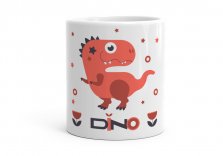 Чашка Кораловий динозавр