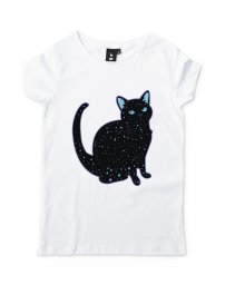 Жіноча футболка Space cat