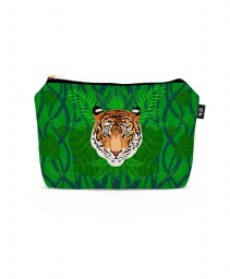 Косметичка Тигр на зеленому